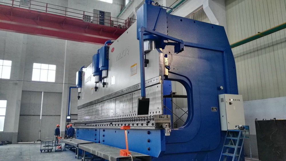 1600 ton CNC Hydraulische Tandem Pressrem Max. buigdikte 20 mm zacht staal