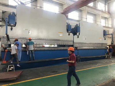 Automatische CNC Tandem Press Brake 3000 ton Tafellengte 12000mm Buigblad 20mm