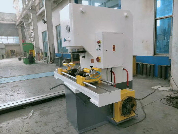 Motorachtspel schroef hydraulische rechtstellingspers 63T Met spoor