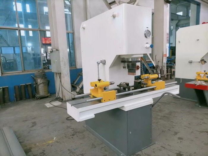 Motorachtspel schroef hydraulische rechtstellingspers 63T Met spoor